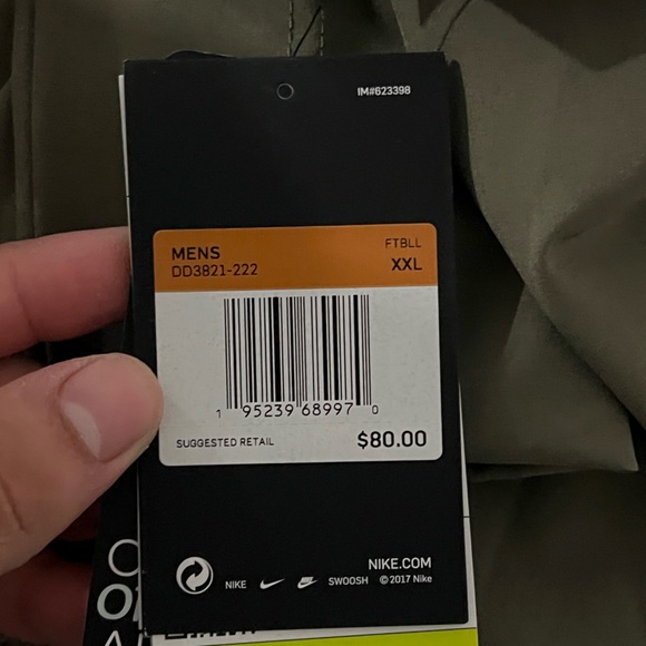 Nike Button Down Dri-Fit Shirt Baylor Bears Waco, Tx - Picture 2 of 2